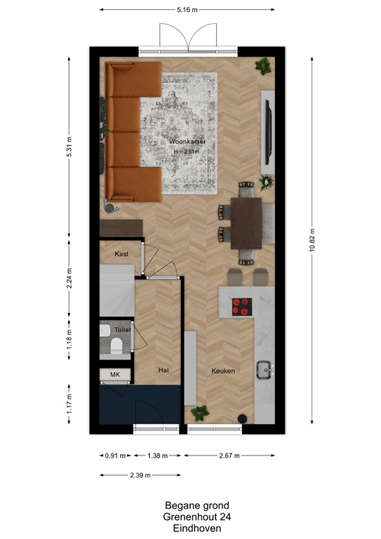 mediumsize floorplan